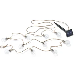Tchibo - Solar-Lichterkette - silber