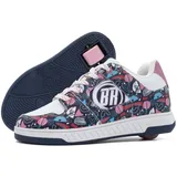 BREEZY ROLLERS Schuhe mit Rollen für Kinder I Rollschuhe-Sneaker Kids I Von Kinder Straßen-Schuhen zu Rollschuh in wenigen Sek. I Patentiertes Klick-System I Turnschuhe mit Rollen für Mädchen & Jungen - 29 EU