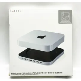 Satechi Stand Hub Mac Mini Studio NVMe SSD Enclosure