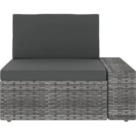 vidaXL Garten-Lounge-Set grau 49527