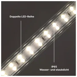 LEDINO LED Lichtschlauch 50 m IP65 65000 lm neutralweiß