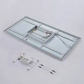 ARCCHIO Deckenleuchte Arcchio, dimmbar, weiß für Wohnzimmer, Kunststoff, Modern, / 119.5 / 59.5 - 5.5