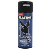 PLAYBOY King of the Game Deodorant Spray, 150ml