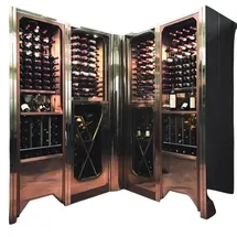 JV Möbel Weinschrank Weinkühler Weinschrank, Weinmöbel Weinständer Weinmöbel