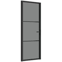 vidaXL Innentür rechts 76 x 201,5 cm schwarz