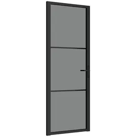 vidaXL Innentür rechts 76 x 201,5 cm schwarz