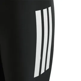 Adidas 3-Streifen Kids Jammer-Badehose Black / White 128