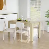 vidaXL Sonoma-Eiche 140 x 76 x 74,5 cm braun