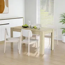 vidaXL Sonoma-Eiche 140 x 76 x 74,5 cm braun