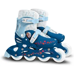 Disney Frozen 2 Inline Skates Hardboot Weiß/Blau Größe 30-33 One Size