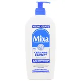 Mixa Ceramide Protect Bodylotion parfümfrei für trockene Haut, 48h intensive Feuchtigkeit, Pumpspender, 3er Pack (3 x 400ml)