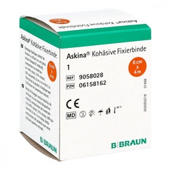 Askina Fixierbinde 4mx6cm kohäsiv