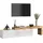 INOSIGN Lowboard INOSIGN "Chronos TV-Board, TV-Schrank", weiß hochglanz, eiche wotan, B:270cm H:51cm T:40cm, Sideboards, Lowboard, Breite 270 cm TV-Board,Lowboard,1 Klappe und ein L-Förmiger Aufsatz