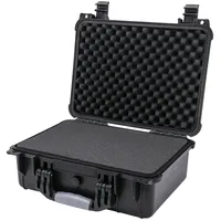 HMF ODK100 Outdoor-Fotokoffer, Transportkoffer mit Rasterschaumstoff, 41 x 32