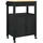 vidaXL Küchentrolley MONZA Schwarz 60 x 40 x 88,5 cm Massivholz Kiefer