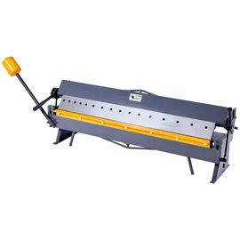 Vevor Biegemaschine, 1220 mm Kantbank, 1,5-mm-Weichstahl-Biegedicke, 0–135 Grad einstellbar, Blechbieger, Schwenkbiegemaschine mit 16 Fingern, Blechbiegemaschine für präzises Biegen