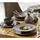 Villeroy & Boch Manufacture Rock Schale flach Schwarz 24 cm