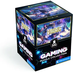 Clementoni - 500 T Premium Gaming Puzzle-Collection Geschenk-Box - League of Legends