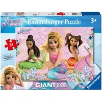 Ravensburger WOODEN Puzzle Kids 44 Teile - Zauberhafte Disney Prinzessinnen