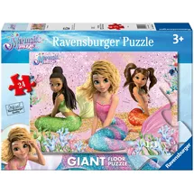Ravensburger WOODEN Puzzle Kids 44 Teile - Zauberhafte Disney Prinzessinnen