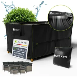 Juskys Gartenmöbel Abdeckplane 170 x 95 x 75 cm - winterfest, wasserdicht, UV-Schutz, Schutzhülle