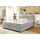 Home Affaire Boxspringbett HOME AFFAIRE "Calloway", grau, B:188cm L:238cm, Komplettbetten, Boxspringbett, inkl. Topper, XXL-Ausführung, in 4 Farben, 5 Breiten, 3 Matratzenarten