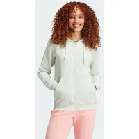 Adidas Essentials 3-Streifen Kapuzenjacke - Linen Green - XL