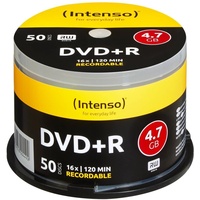 Intenso DVD+R 4,7GB 120min 16x 50er Spindel