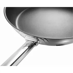 GastroSUS Bratpfanne Industar mit DIAMAS PRO, Edelstahl, 28 cm, induktionsgeeignet, backofengeeignet, Stiftung Warentest 1/2021 gut (2,2)