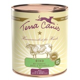 Terra Canis 6 x 800g Rind mit Karotte, Apfel und Naturreis Terra Canis Classic Hundefutter nass