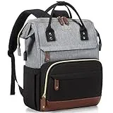 LOVEVOOK Rucksack Damen Laptop Rucksack mit Laptopfach 15.6 Zoll Schulrucksack Mädchen Teenager Schultasche Backpack Tagesrucksack Rucksäcke Wasserdicht für Schule Reise Business