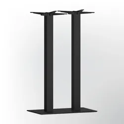 BIG Möbel GmbH Doppel Tischgestell aus Gusseisen -108 cm hoch-