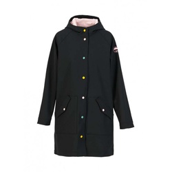 Blutsgeschwister Softshelljacke Softfriese - chocolate cosmos black XS