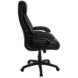 Duo Collection Chefsessel Benito XXL Kunstleder Schwarz