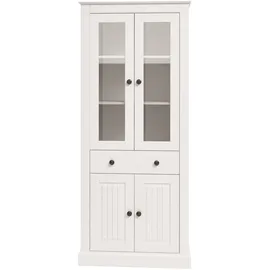 OTTO home Vitrine Liotta 77 x 31 x 181 cm Weiß