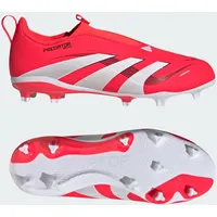 Adidas Predator League Laceless Kids FG Fußballschuh ROT|WEISS|SCHWARZ 38.5