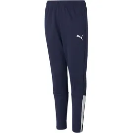 Puma Teamliga Trainingshose Peacoat/Weiß 140
