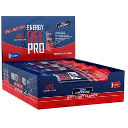 XXL Nutrition - Energy Gel Pro + Caffeine  -  Red Fruit  -  12 pack