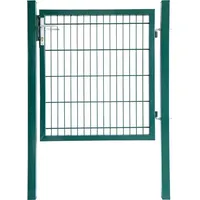 Home Deluxe Doppelstabmatten Gartentor Portarius 2 m moosgrün