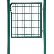 Home Deluxe Doppelstabmatten Gartentor Portarius 2 m moosgrün