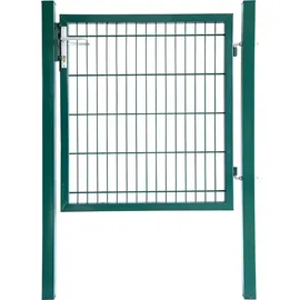 Home Deluxe Doppelstabmatten Gartentor Portarius 2 m moosgrün