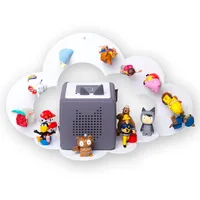 moin minis Wolke Weiß für Toniebox magnetisches Regal kompatibel mit 25 Tonie Figuren und Tonie Box Wolkenregal für Kinder Hörfiguren Tonies Magnetregal Kinderzimmermöbel