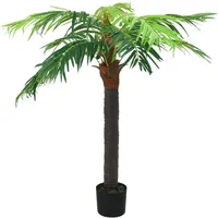 vidaXL Künstliche Palme Phönix mit Topf 190 cm Grün