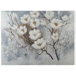 Bild Blomster Leinwand (2,8 x 90 x 120 cm)