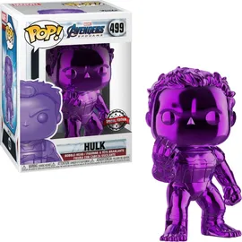 Funko Marvel Avengers Endgame Hulk Chrome 499 Special edition sticker)