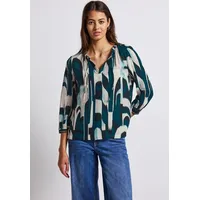 STREET ONE Langarmbluse in tide blue | 38