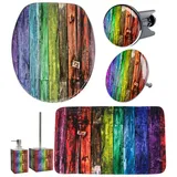 Sanilo 6-teiliges Badezimmer Set »Rainbow«,