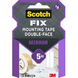 Scotch Scotch-Fix Spiegelmontageband 19 mm x 1,5 m, 1 Rolle/Packung (Verpackung kann abweichen)