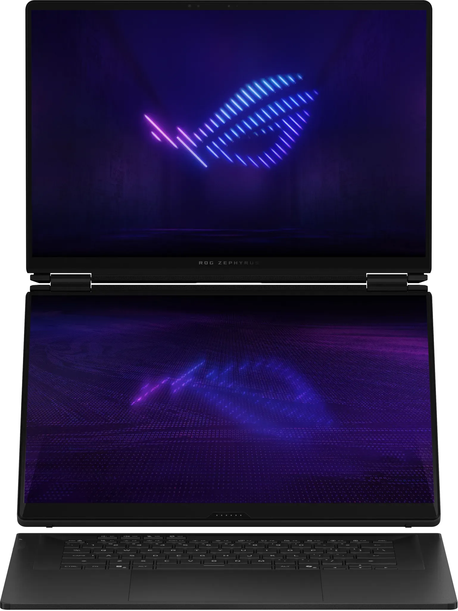 2K Ultra HD Notebook 40,6 cm (16 Zoll) 2880 x 1800 Pixel 64 GB Ram 2 TB SSD Windows 11 Home Intel Core Ultra 9 max. 4,9 GHz NVIDIA GeForce RTX 5090  ROG Zephyrus Duo GX651AX-SR004W (Grau) 