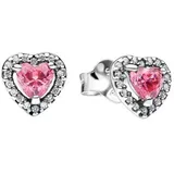 Pandora Ohrstecker Timeless Rosa Silber 298427C02